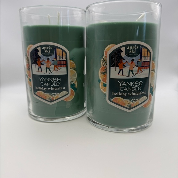 Yankee Candle Other - 2 Yankee Candle Après Ski Collection holiday winterfest Scent